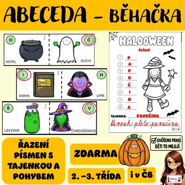 Halloween abeceda