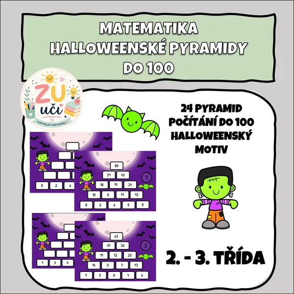 Halloweenské pyramidy do 100