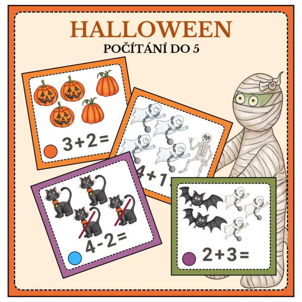 Halloween (počítáme do 5)