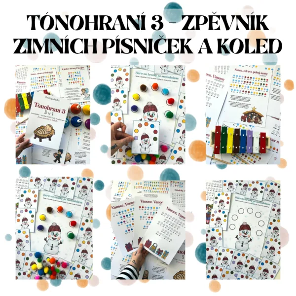 Tónohraní 3 - zpěvník zimních písniček a koled