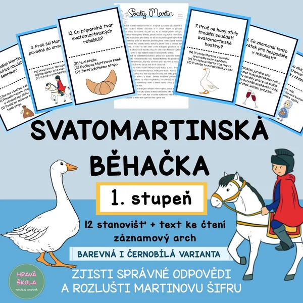 SVATÝ MARTIN - BĚHAČKA S TAJENKOU