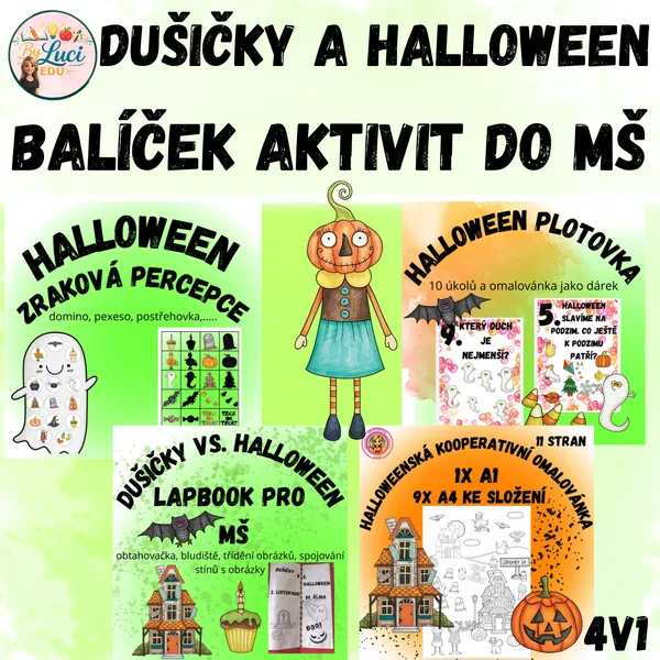 Halloween a dušičky do školky