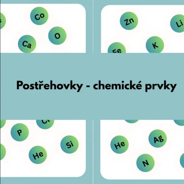 Postřehovky chemické prvky