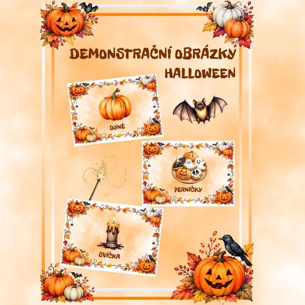 Halloween - Demonstrační obrázky