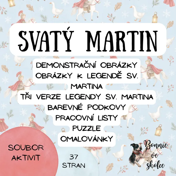 Svatý Martin - příběh a aktivity