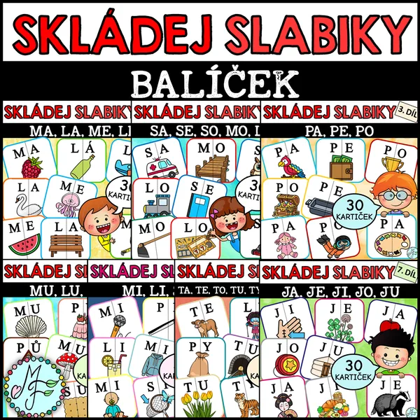 SKLÁDEJ SLABIKY - BALÍČEK