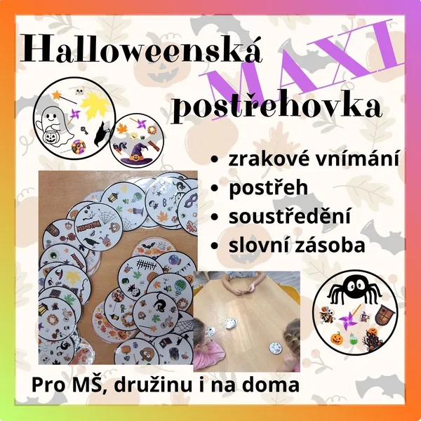 Halloweenská maxi postřehovka
