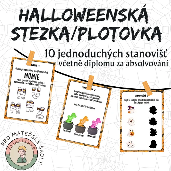 Halloweenská stezka