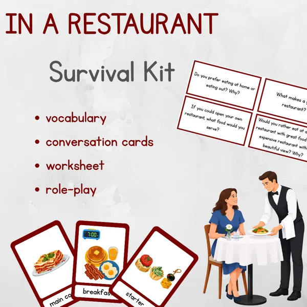 In a Restaurant - "Survival Kit"