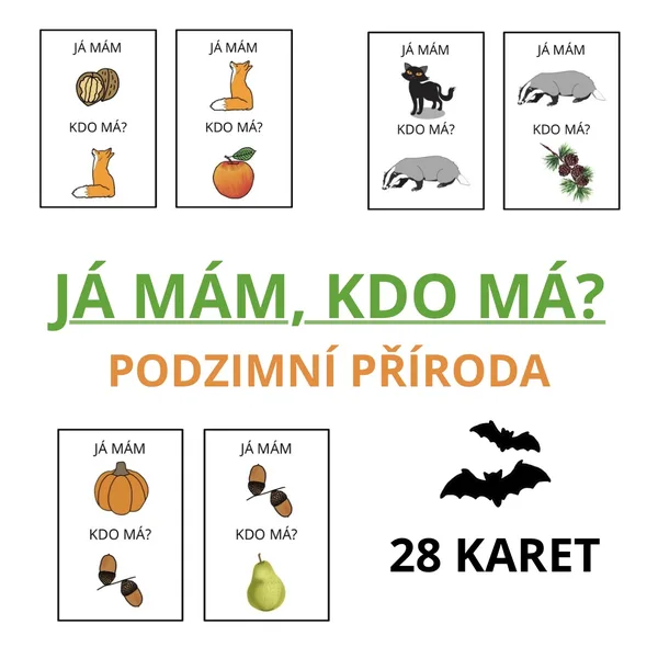 Já mám, kdo má? - Podzimní příroda 🍃