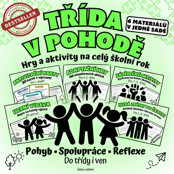Třída v pohodě – hry a aktivity na celý školní rok | BESTSELLERY