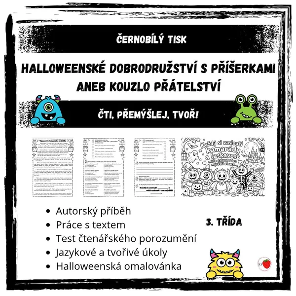 Halloweenské dobrodružství s příšerkami