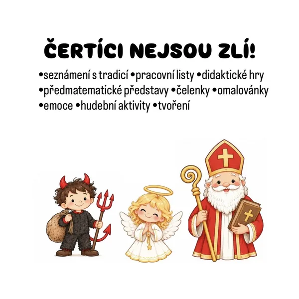 ČERTÍCI nejsou zlí!- kompletní materiál