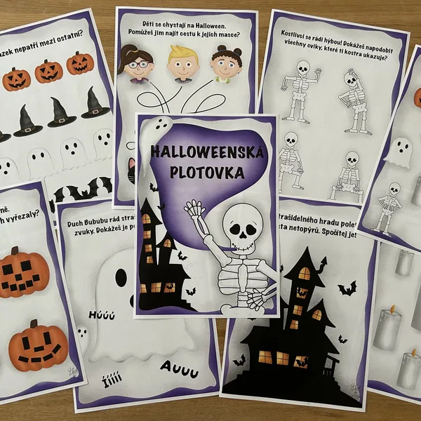 Halloweenská plotovka