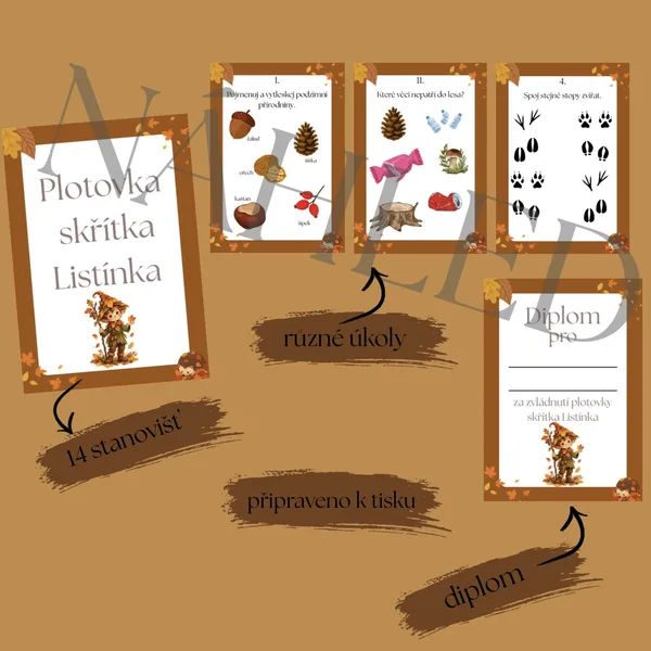 Plotovka skřítka Listínka