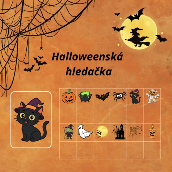 Halloweenská hledačka