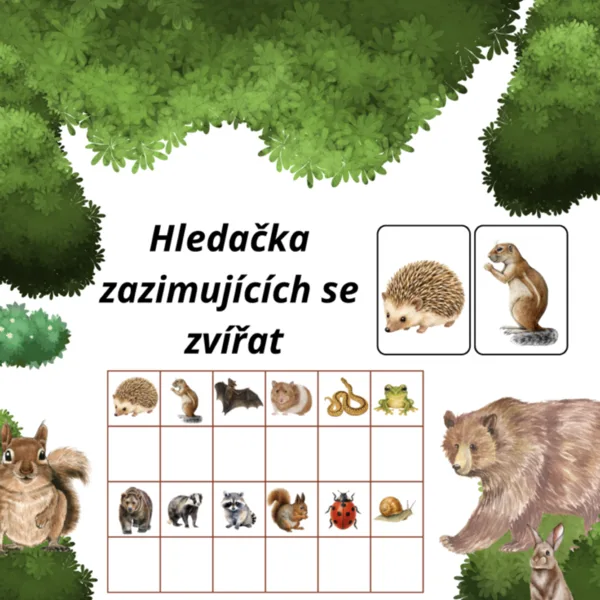 Hledačka zazimujících se zvířat