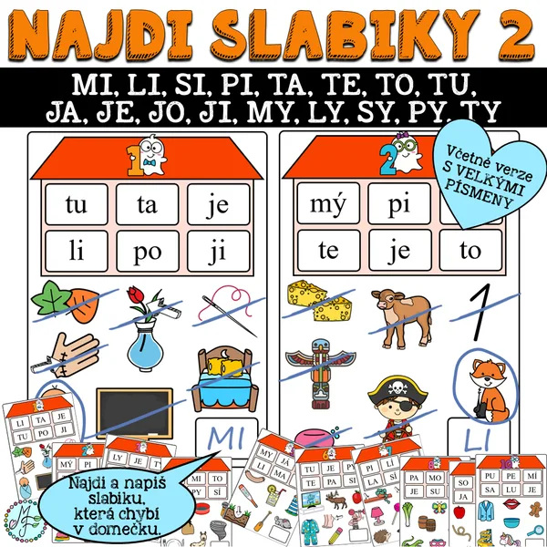 NAJDI SLABIKY 2