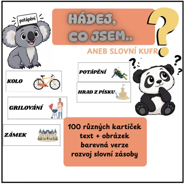 Hádej, co jsem/Slovní kufr