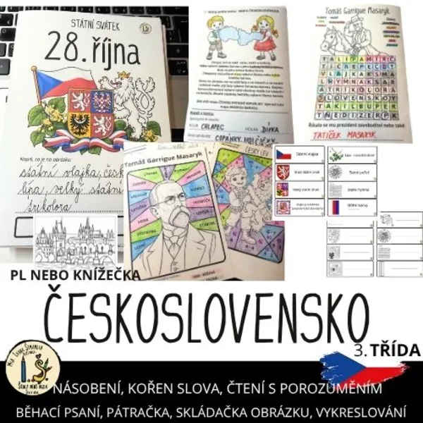 VZNIK ČESKOSLOVENSKA – 3. TŘÍDA, ČJ, M, PRV