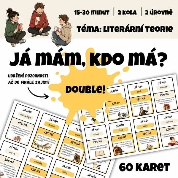 JÁ MÁM, KDO MÁ - DOUBLE: LITERÁRNÍ TEORIE