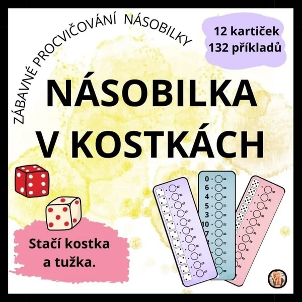 NÁSOBILKA V KOSTKÁCH