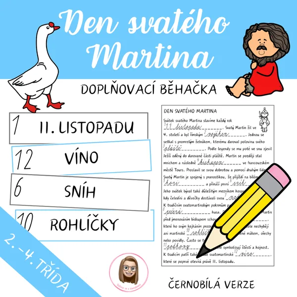 SV. MARTIN - doplňující běhačka