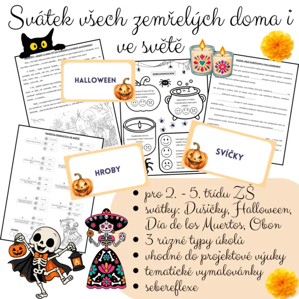 Svátek všech zemřelých v Česku i ve světě
