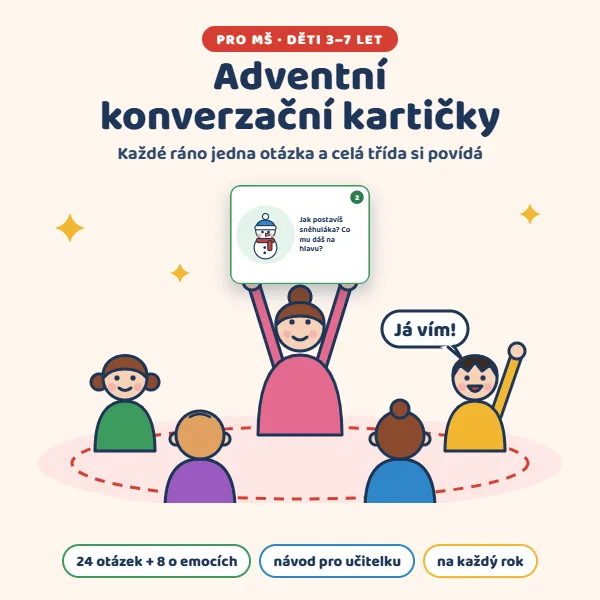 Konverzační kartičky - Advent