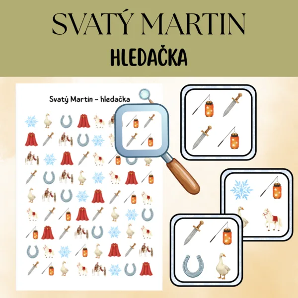 Svatý Martin - hledačka