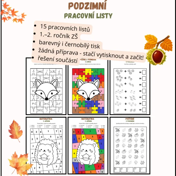 Podzim s úkoly