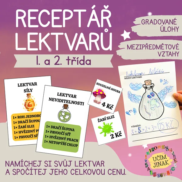 Receptář lektvarů