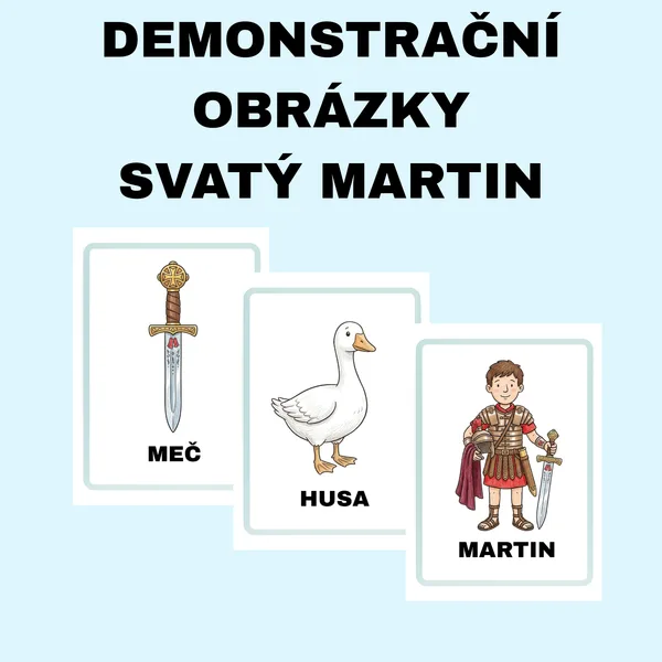 Demonstrační obrázky Svatý Martin