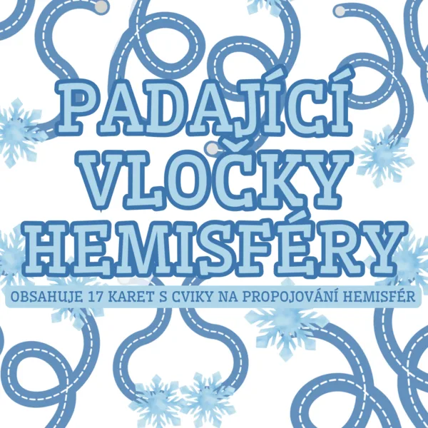 Padající vločky - hemisféry