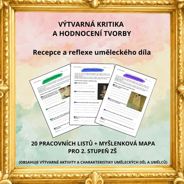 VÝTVARNÁ KRITIKA A HODNOCENÍ TVORBY - Recepce a reflexe uměleckého díla