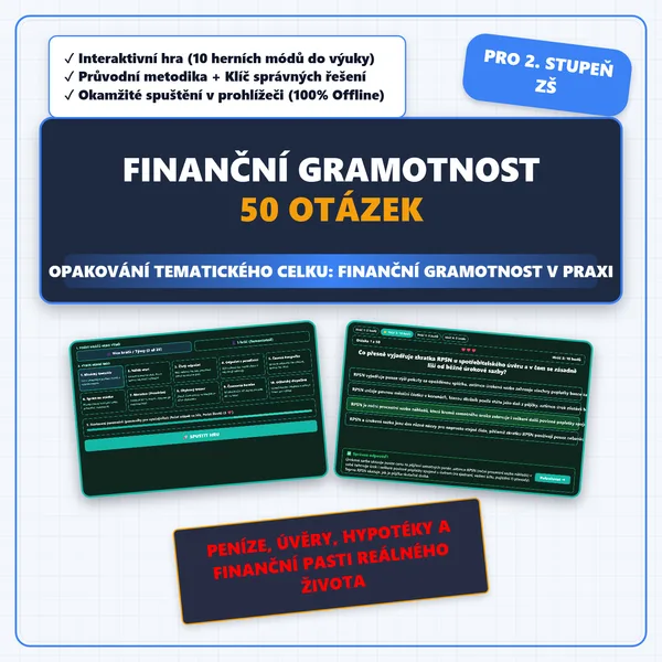 Finanční gramotnost GAMEBOOK