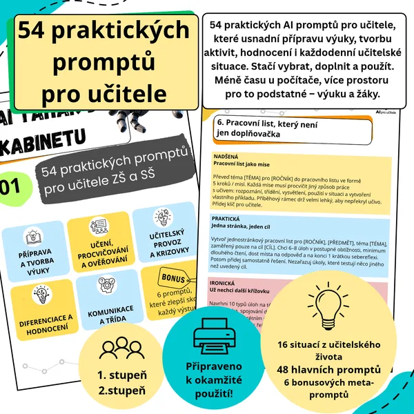 54 praktických promptů pro AI