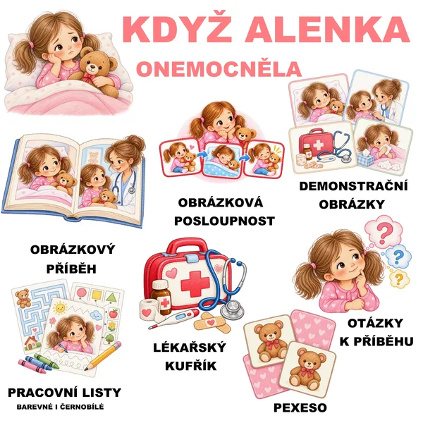 Když Alenka onemocněla