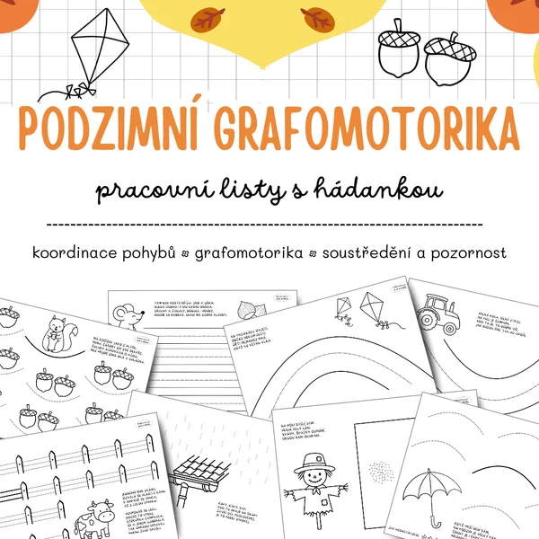 Podzimní grafomotorika