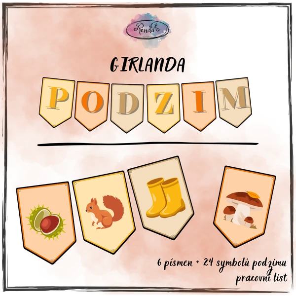 Girlanda - Podzim