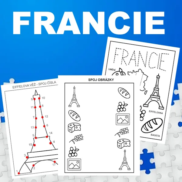 Francie-pracovní listy