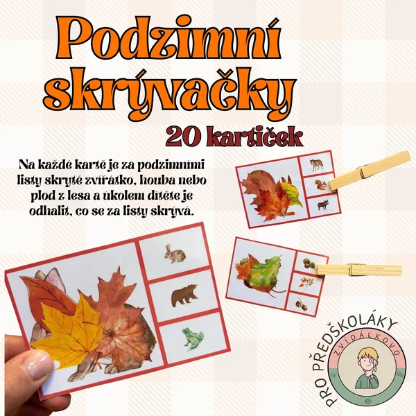 Podzim - skrývačky