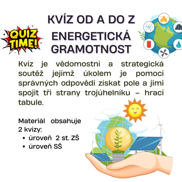 KVÍZ od A do Z - ENERGETIKA (Energetická gramotnost)