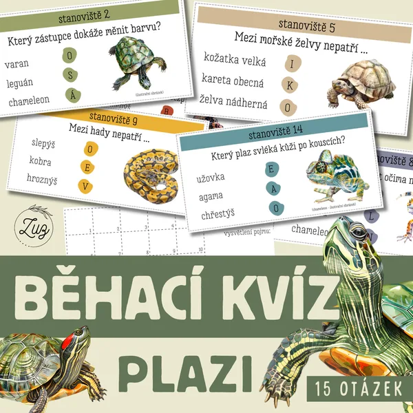 Plazi - BĚHACÍ KVÍZ
