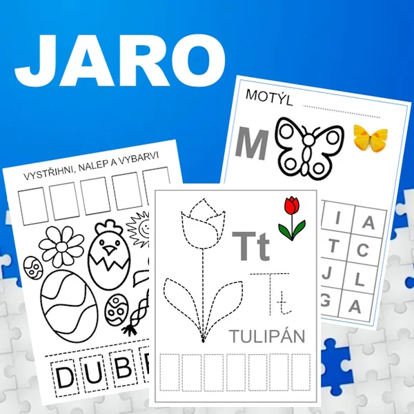 Jaro - pracovní listy