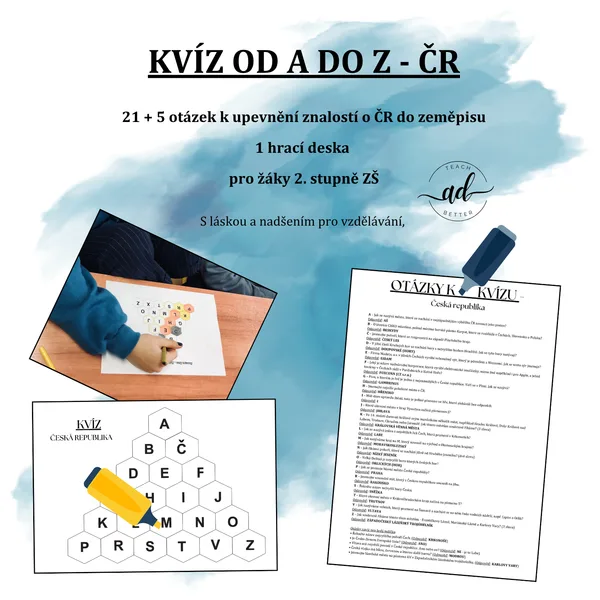 Kvíz od A do Z - Česká republika