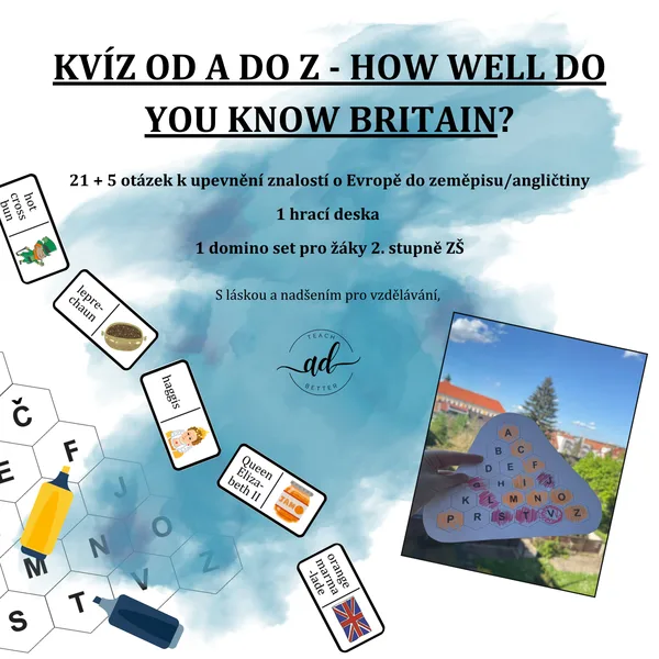 Kvíz od A do Z - How well do you know Britain?