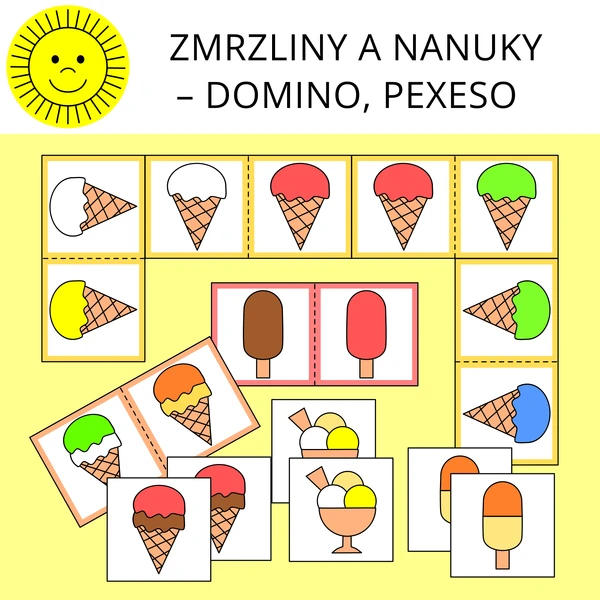 ZMRZLINY A NANUKY – DOMINO, PEXESO