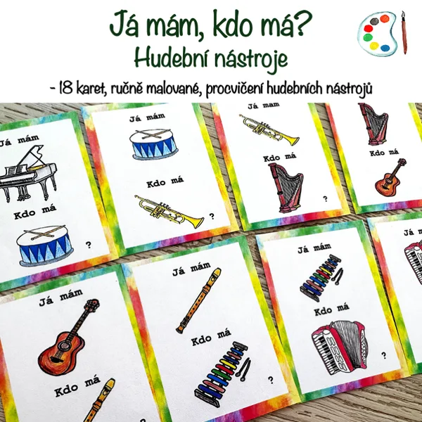 Já mám, kdo má? Hudební nástroje