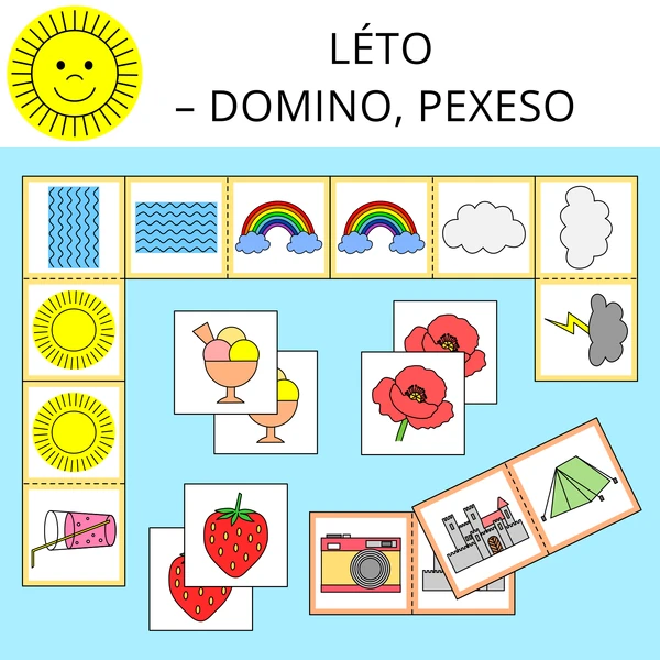 LÉTO - DOMINO, PEXESO